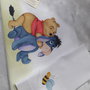 Lenzuolo bimbo "Winnie the Pooh" dipinto a mano