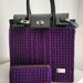 Borsa all'uncinetto Birkin