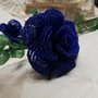 Rose di perline,fiori realizzati con perline,regalo per lei,san valentino,flower beads,fiori composizioni floreali