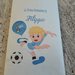 20 Sacchetti carta confettata personalizzati, nascita,battesimo,prima comunione bimbo tema calcio