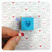 Stampo in silicone cuore con fiocco originale handmade per decorazioni in resina, gesso