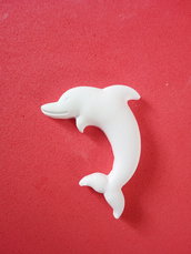 Gessetto delfino in polvere ceramica