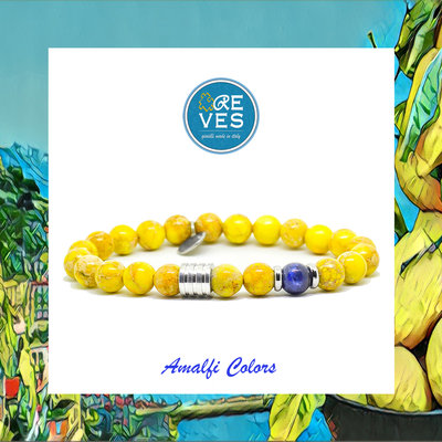AMALFI COLORS - BRACCIALI REVES FATTI SU MISURA CON PIETRE NATURALI E COMPONENTI IN ARGENTO925, METALLO E ACCIAIO 316L AMALFI COLORS - BRACCIALI REVES FATTI SU MISURA CON PIETRE NATURALI E COMPONENTI IN ARGENTO925, METALLO E ACCIAIO 316L