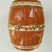 Portabottiglie di ceramica decorato a mano
