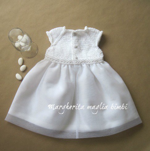 Lito Angels - Abito In Pizzo Da Battesimo, Vestito Bianco Con Mantella E Cappellino Per Neonata Bimba, Taglia 0 Mesi