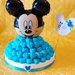 Torta di marshmallows topolino compleanno battesimo nascita 