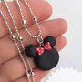 Collana con ciondolo Minnie