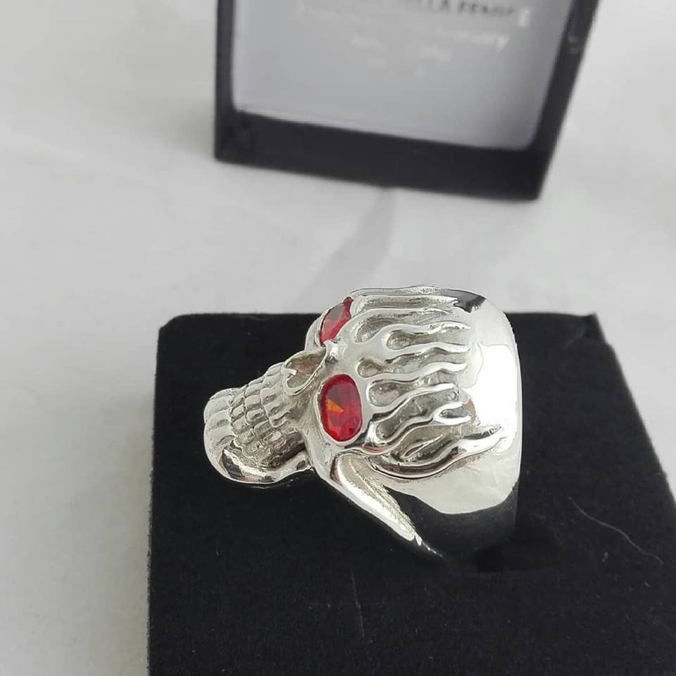 Harley-Davidson® 1.75 In. Winged Willie G Skull Metal Pin, Silver Nickel Finish - Wisconsin Harley-Davidson - Foto 11