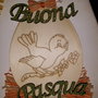 Decorazione "Buona Pasqua"in legno