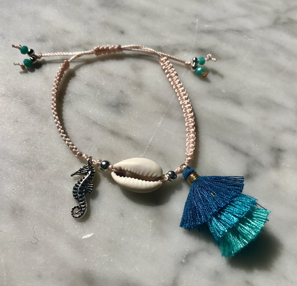 Set 4 Pezzi Collane E Bracciali Con Conchiglie Boh&eacute;mien - Gioielli Estate, Regolabili, Per Donne E Ragazze