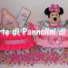 Torta di pannolini Pampers Treno trenino Minnie - Idea regalo nascita battesimo baby shower