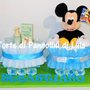 Torta di pannolini Treno trenino grande Pampers + Topolino - Idea regalo nascita battesimo baby shower