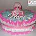 Torta di Pannolini Pampers NEONATO bebè idea regalo, originale ed utile, per nascite, battesimi e baby shower