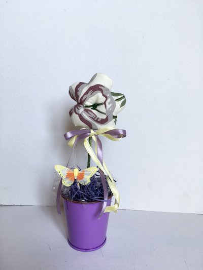 Lavanda finta LOUISE in vaso decorativo, viola chiaro, 30cm, Ø3cm - Fiori  artificiali