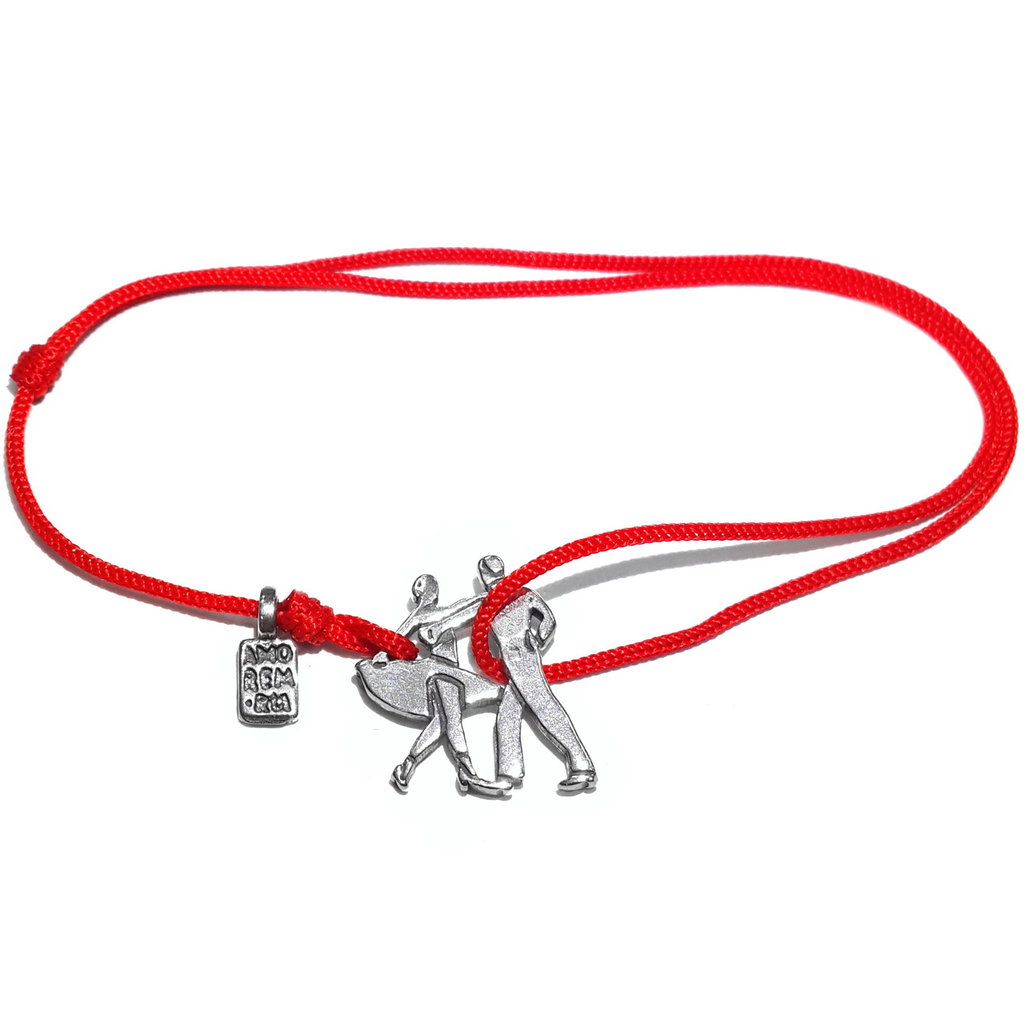 Bracciale Donna TOUS Collezione Noturne - Corda Nera Con Elemento In Argento 925 E Perla 4,5 Mm - 23 Cm, Delicato