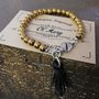 Bracciale ematite gold