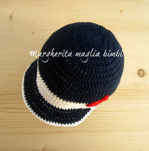 Disclaimer cappello con visiera bambino nero main image 1