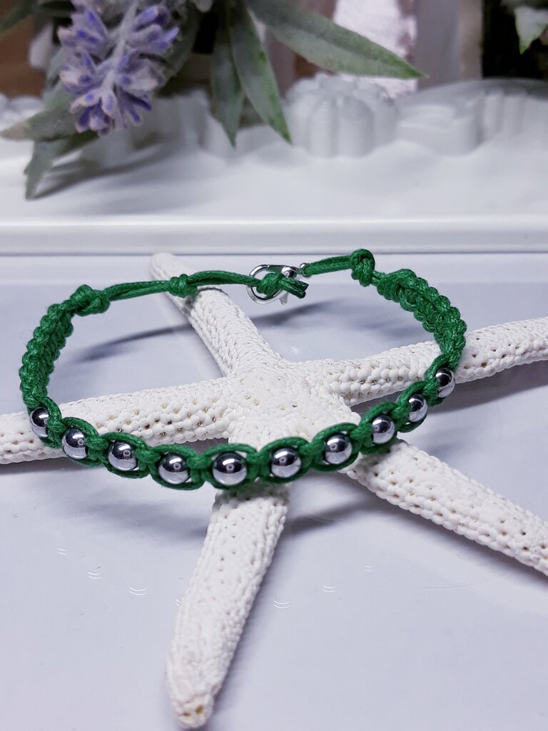 Bracciale Macramè Nero Con Ciondolo Argento 925 Nodo Celtico – Amuleto Protezione, Fortuna, Amore E Amicizia