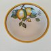 Ciotolina di maiolica con limoni dipinti