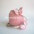 Cerchietto/cerchiello bambina in raso con farfalla rosa uncinetto - cotone - idea regalo!