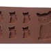 Stampo in Silicone a Gatto - Gessi - Fondente - Decorazione Torte - Cioccolato - Sapone - Resina