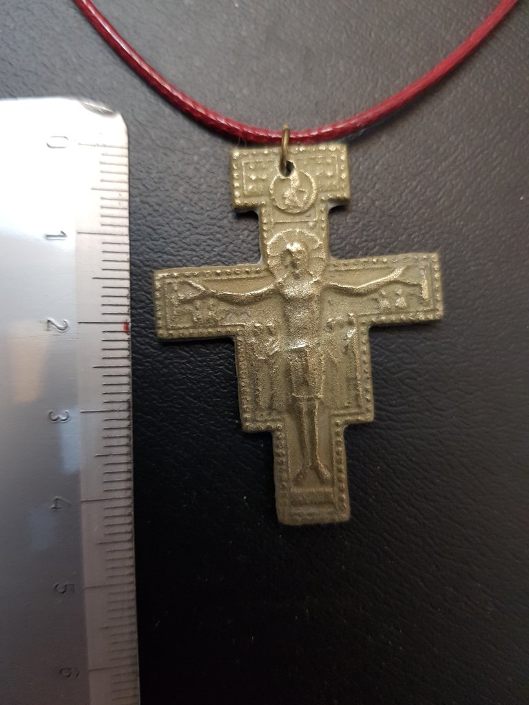 Collana con ciondolo a croce in zirconi cubici a forma ... - YFN