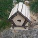 Casetta in legno per uccelli, nido 