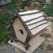 Casetta in legno per uccelli, nido 