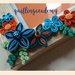 Cornice con fiori multicolore 