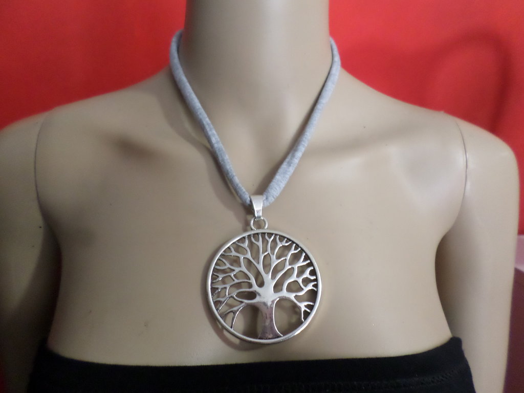 Collana Argento Albero Della Vita collana big albero della vita - Gioielli - Collane - di Shess multi