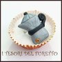 Anello " Colazione all' italiana Moka caffettiera caffè " espresso  regolabile fimo cernit kawaii miniatura cibo idea regalo barista primavera estate Natale compleanno 