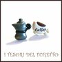 Orecchini lobo " Moka e tazza caffè  caffè espresso    "   fimo cernit premo idea regalo dolcetti colazione  miniatura cibo biscotto  pasticcino bambina regalo barista  