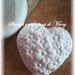 Stampo cuore con fiori in silicone