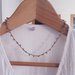 Collana stile rosario con cristalli bohemian handmade 