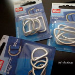 Prym Passanti Per Borse Semi Cerchio 20mm (rodiato New) - Material