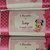 Tavolette di cioccolata personalizzate battesimo festa compleanno nascita Minnie baby