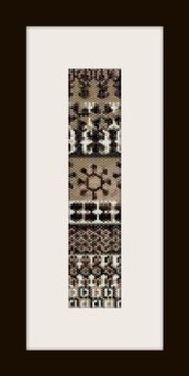 PDF schema bracciale maya in stitch peyote pattern - solo per uso personale .