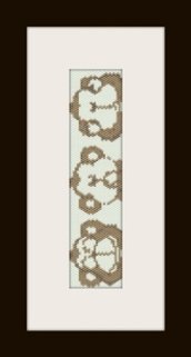 PDF schema bracciale scimmiette in stitch peyote pattern - solo per uso personale .