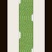 PDF schema bracciale spirali verdi in stitch peyote pattern - solo per uso personale .