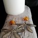 Orecchini pendenti color argento con libellule e perle color ambra fatti a mano - Happy Summer -