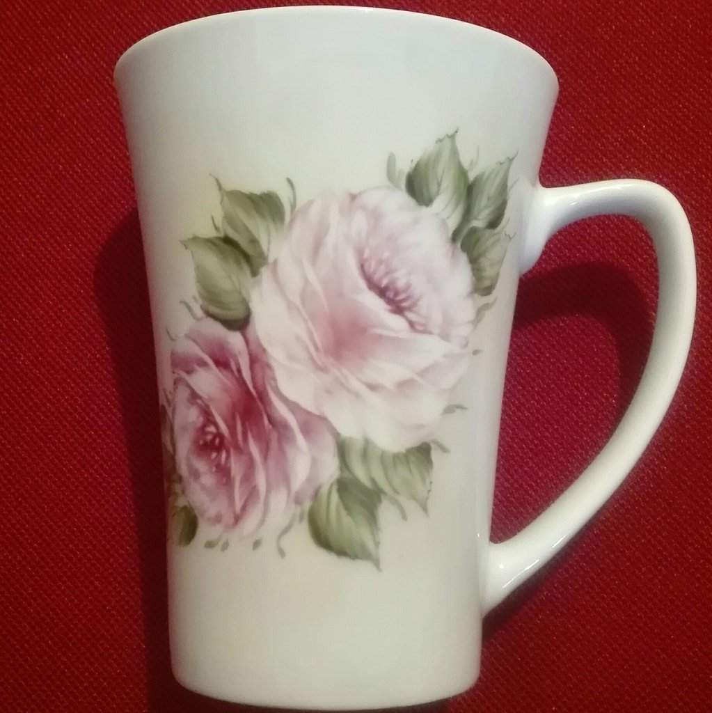 Tazze Dipinte A Mano Lesser & Pavey - Design Floreale Per Caffè E Tè - Foto 3