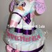 Torta di pannolini grande Pampers ELEFANTE cucciolo animale Idea regalo NASCITA BATTESIMO BABY SHOWER