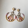 Orecchini Cerchio Butterfly Gold & Rose