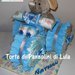 Torta di pannolini TRICICLO Pampers + peluche Idea regalo nascita battesimo baby shower