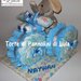 Torta di pannolini TRICICLO Pampers + peluche Idea regalo nascita battesimo baby shower