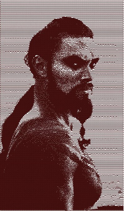Kahal Drogo photo stich embroidery design, il trono di spade ricamo digitale. INSTANT DOWNLOAD pdf + zip Kahal Drogo photo stich embroidery design, il trono di spade ricamo digitale. INSTANT DOWNLOAD pdf + zip