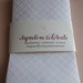 20 sacchetti-bustine  confettata con disegni a rilievo in carta bianca