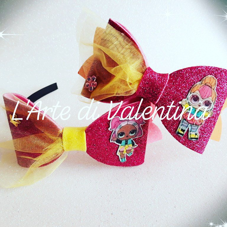 Cerchietti tema lol Bambini Abbigliamento di Lartedivalentina su MissHobby