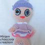                                                     Bambolina Amigurumi stile Lol Surprise