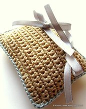 Pattern Spiegazione per Cuscino portafedi a Crochet Uncinetto (idea matrimonio wedding)